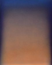 Alex Weinstein, "Celestial Seasonings (Los Angeles International Airport)," 2026, acrylic on panel, 15 x 12 inches