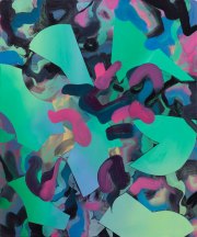 Andy Harper, Chrometin, 2019, Oil on Canvas 20.5 x 17 Inches