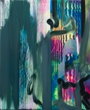 Andy Harper, Exone, 2019, Oil on Canvas 20.5 x 17 Inches
