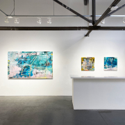 Audrey Tulimiero Welch Songlines exhibition at Nancy Toomey Fine Art, 2022