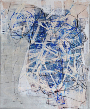 Audrey Tulimiero Welch, Skin Is Regenerative, 2017, Acrylic on Canvas, 12 x 10 Inches Unframed, 13.5 x 11.5 Framed