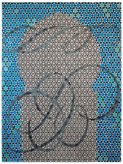 Carole Silverstein, in your thousand other forms, 2018, Acrylic Ink on Mylar, 48 x 36 Inches