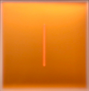 Casper Brindle, Glyph 2 003, 2020, pigmented acrylic, 36 x 35.5 inches