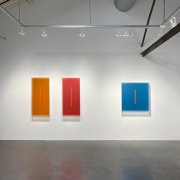 Casper Brindle Recent Work exhibition view at Nancy Toomey Fine Art, 2021