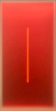 Casper Brindle, <i>Glyph 2 008,</i> 2020, pigmented acrylic, 48 x 24 inches