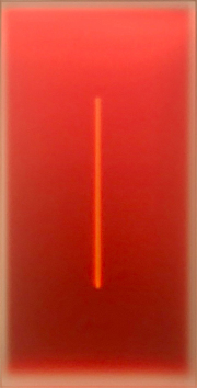 Casper Brindle, Glyph 2 008, 2020, pigmented acrylic, 48 x 24 inches