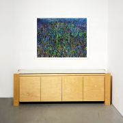 Claire Burbridge Peripheral Visions Exhibition Installation View at Nancy Toomey Fine Art (2024)