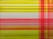 Eric Butcher, P/R 800, 2017, Oil and Resin on Aluminum, 31.4 x 42.5 Inches