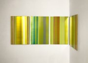 Eric Butcher, P/R 731, 2017 Oil + Resin on Aluminium Composite Board 21.7 x 13.8 Inches Each (Four Pieces)