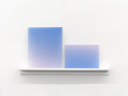 Gilles Teboul, "4812," 2021, acrylic and resin on canvas, 9 x 7.4 inches, 5.3 x 7.4 inches