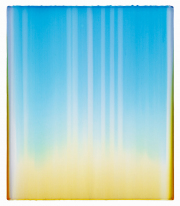 Gregg Renfrow, "To Every End," 2023, polymer, pigment on cast acrylic, 21 x 18 inches