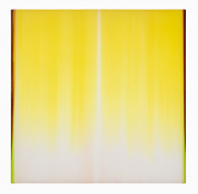 Gregg Renfrow, "The Current," 2023, polymer, pigment on cast acrylic, 48 x 48 inches