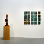 Jud Bergeron New Morning exhibition view at Nancy Toomey Fine Art, 2021