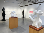 Jud Bergeron New Morning exhibition view at Nancy Toomey Fine Art, 2021