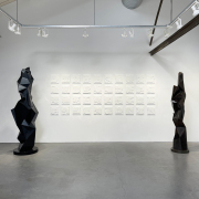 Jud Bergeron New Morning exhibition view at Nancy Toomey Fine Art, 2021