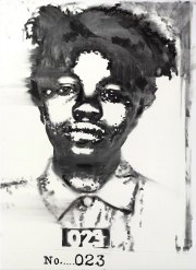 Monica Lundy, <i>023,</i> 2012, Charcoal on Fabriano Paper, 34.25 x 26 Inches