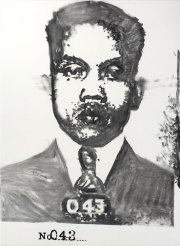 Monica Lundy, <i>043,</i> 2012, Charcoal on Fabriano Paper, 34.25 x 26 Inches