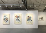 Lyndi Sales Brighter Than the Sun Exhibition View at Nancy Toomey Fine Art