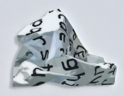 Maria Park, Imprint 5, 2019, 19.5” x 25.5”, acrylic reverse painted on plexiglass and mounted on EPS