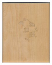 Maria Park and Branden Hookway, Instruction 1, 2017, Mixed Media Collage, 10 x 8 Inches