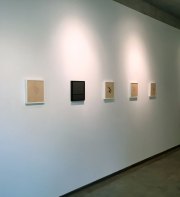 Maria Park and Branden Hookway, <i>Instruction 1-5,</i> 2017, Installation View, Mixed Media Collage, 10 x 8 Inches Each