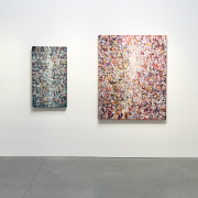 Mark Perlman "Comes and Goes" exhibition installation view at Nancy Toomey Fine Art