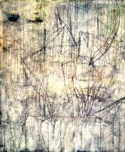 Mark Perlman, Voyage, 2019, Encaustic on Panel, 72 x 60 Inches