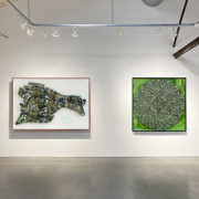 Matthew Picton "A Seeker's Paradise" exhibition installation view at Nancy Toomey Fine Art (2024)