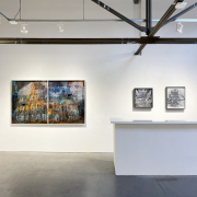 Matthew Picton "A Seeker's Paradise" exhibition installation view at Nancy Toomey Fine Art (2024)