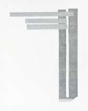 Michael Russell, <i>Untitled 41,</i> 2020, Ink and Graphite on Paper, 22.625 x 18.625 Inches Framed