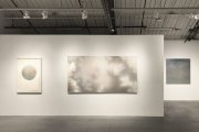 Miya Ando <i>Oborozuki (Moon Obscured by Clouds)</i> Installation View