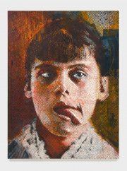 Monica Lundy, "Hysteria," 2025, oil and acrylic on canvas, 87 x 66 inches