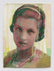 Monica Lundy, "Vesta," 2025, gouache on Khadi paper, 36 x 28 inches (framed)