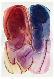Barbara Nicholls, "Amalgam No.11," 2013, watercolor on Saunders Waterford 638gsm HP, 60 x 40 inches