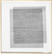 Michael Russell, "Untitled 25," 2015, graphite on paper, 31.25 x 30.25 inches (framed)
