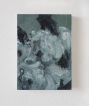 Peter Halasz, Flower Sketch 13, 2017, Oil on Panel, 7 x 5 Inches