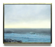 Peter Halasz, "The Age of Myth II," 2024, oil on panel, 25 x 30 inches (framed)