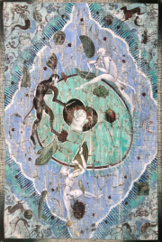 Philip Willem Badenhorst, Ritual, 2023, acrylic on Belgian linen canvas, 31.4 x 21 inches