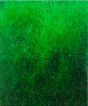 Andy Harper, <i>Silencer,</i> 2019, oil on canvas, 20.5 x 17 inches (framed)