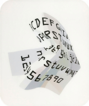 Maria Park, <i>Imprint 6,</i> 2019, acrylic reverse painted on Plexiglas and mounted on high-density EPS, 36 x 30 inches