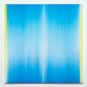 Gregg Renfrow, Levels, GR18, 2018, Polymer on Cast Acrylic, 48 x 48 Inches