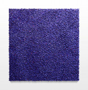 Robert Sagerman, "9,444," 2024, pigment and polymer on panel, 26 x 25 inches