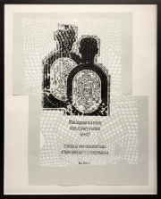 Rodney Ewing and Tahiti Pehrson, <i>Everybody’s Family,</i> 2020, silkscreen on hand-cut paper, 43.75 x 34.75 inches