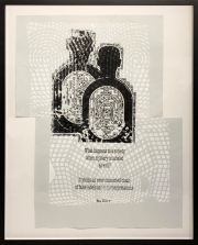 Rodney Ewing and Tahiti Pehrson, Everybody’s Family, 2020, silkscreen on hand-cut paper, 43.75 x 34.75 inches