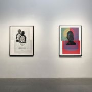 Rodney Ewing and Tahiti Pehrson What Kind of Cool (Will We Think of Next) exhibition view at Nancy Toomey Fine Art