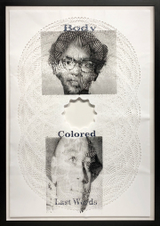 Rodney Ewing and Tahiti Pehrson, Starlings (Claudette Colvin and Emmett Till), 2020, silkscreen on hand-cut paper,  53 x 35.25 inches