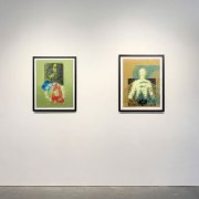 Rodney Ewing and Tahiti Pehrson What Kind of Cool (Will We Think of Next) exhibition view at Nancy Toomey Fine Art