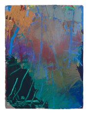 Brian Rutenberg, <i>Looming Pine 5,</i> 2018, Oil on Paper, 30 x 22.5 Inches