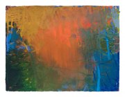 Brian Rutenberg, <i>Looming Pine 6,</i> 2018, Oil on Paper, 22.5 x 30 Inches