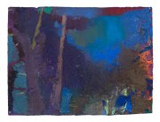 Brian Rutenberg, <i>Looming Pine 9,</i> 2018, Oil on Paper, 22.5 x 30 Inches